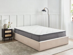 Beliani Gel Memory Foam Pocket Spring Mattress Pleasant H2/3 Medium 140 X 200 Cm (Eu Double) - thumbnail 2