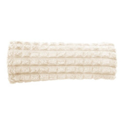 Living And Home Beige Reversible Plain Design Throw Blanket 200Cm W X 150Cm D Washable Easy To Clean Warm And Soft - thumbnail 4