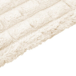 Living And Home Beige Reversible Plain Design Throw Blanket 200Cm W X 150Cm D Washable Easy To Clean Warm And Soft - thumbnail 7