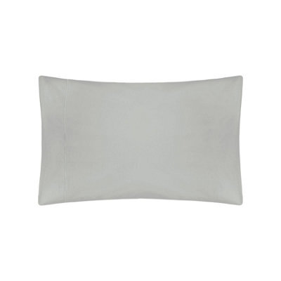 Belledorm Sateen Housewife Pillowcase Platinum Grey (One Size)