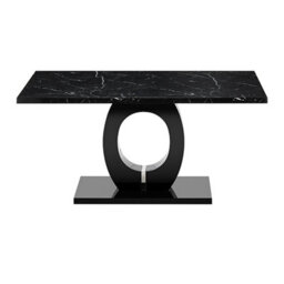 Furniture in Fashion Crossley Round Glass Dining Table With Stainless Steel Legs - thumbnail 5