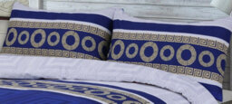 Homes & Linen Oscar Printed Microfiber 4 Piece Bedding Set Duvet Cover Fitted Sheet And Pillowcases - thumbnail 3
