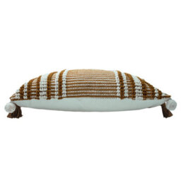Furn. Lotta 100% Cotton Tasselled Cushion Cover - thumbnail 3