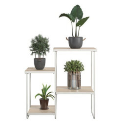 Dorel Home Dante Plant Stand With Shelves Natural - thumbnail 8