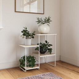 Dorel Home Dante Plant Stand With Shelves Natural - thumbnail 2