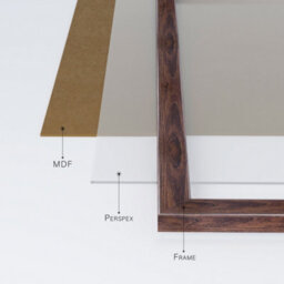 6X4 Walnut Picture Frame (15.2 X 10.2Cm) Poster, Photo, Artwork, Gallery Wall Or Print - thumbnail 5