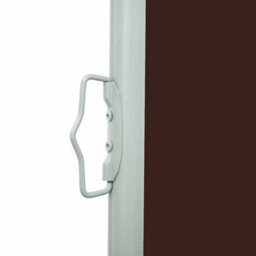Walplus Patio Retractable Side Awning Garden Sun Shade Canopy Gazebo For Back Door, Porch, Patio 600X160 Cm Brown - thumbnail 5
