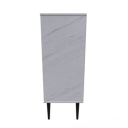 Fuji 5 Drawer Chest Of Drawers In Marble (Ready Assembled) - thumbnail 2