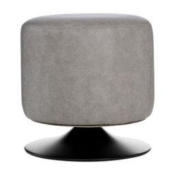 Orsina Comfortable Ash Sylinder Stool, Sleek Modern Design Livingroom Stool, Sturdy And Durable Bedroom Stool - thumbnail 1