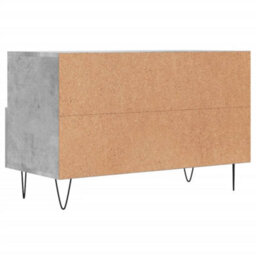 Berkfield Tv Cabinet Concrete Grey 80X36X50 Cm Engineered Wood - thumbnail 8