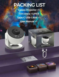 Galaxy Star Projector 13 In 1 Aurora Night Light For Bedroom - thumbnail 5