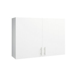 Jd Greta Kitchen Wall Unit 1000mm Storage Cabinet With Doors And Shelf 100Cm - White Matt - thumbnail 1