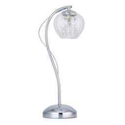 Luminosa Lighting Luminosa Mesmer Complete Table Lamp, Chrome Plate With Glass, Glass Beads - thumbnail 6
