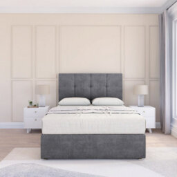 "Sloomy 5Ft Jasmine Coniston Armour Memory Foam Bed Set With 2 Drawers, Mattress & 26"" Headboard - King" - thumbnail 2