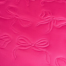 Ohs Bows Pinsonic Bedding Set Microfibre Duvet Cover With Pillowcase, Hot Pink - Single - thumbnail 4
