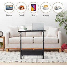 Laptop Stand Side Table Height Adjustable Mobile Computer Desk Study - thumbnail 4