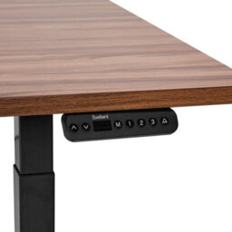 Beliani Electric Adjustable Standing Desk Destines Brown/ Black 160 Cm 72 Cm - thumbnail 6