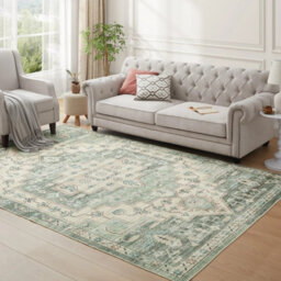Ameha Ember Cashmere Rug 160 X 230 Cm Large Area Bedroom Modern Living Room Carpet Hallway Indoor/outdoor Non  Slip Rugs - thumbnail 6