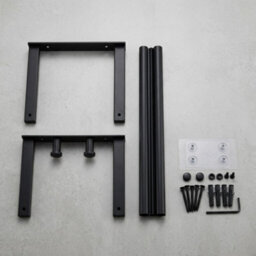 Billtix Stainless Steel Bathroom Towel Holder, Wall Mounted Rack For Rolled Towels In Black Colour - thumbnail 9