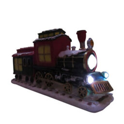 SecureFix Direct Light Up Santa Express Train Ornament (Christmas Decoration Led Lighted Figurine Home Decor) - thumbnail 4