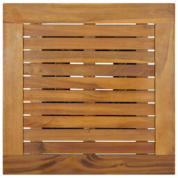 Berkfield Bar Table Grey 60X60X110 Cm Poly Rattan And Solid Acacia Wood - thumbnail 4