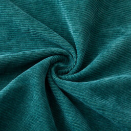 Ameha Teal Stripe Velvet Cushion Cover 18X18 Inch, Set Of 4, Soft, Breathable & Hypoallergenic With Invisible Zip - thumbnail 5