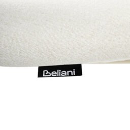 Beliani Set Of 4 Dining Chairs Riley Fabric Off-White - thumbnail 9