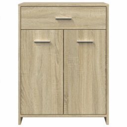 Berkfield Bathroom Cabinet Sonoma Oak 60X33X80 Cm Engineered Wood - thumbnail 4
