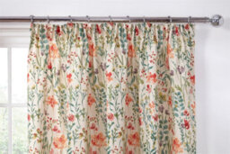 "Sundour Pencil Pleat Curtains Amaryllis By Iliv Interior Textiles Taped Top Curtains Cream 90X54""" - thumbnail 2