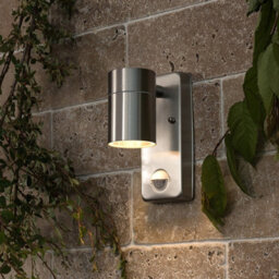 Valuelights Barrow Modern Ip44 Rated Stainless Steel Outdoor Garden Wall Spotlight - thumbnail 5