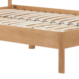 Margot Rattan Oak Wooden Bed Frame - 5Ft King Size - thumbnail 7