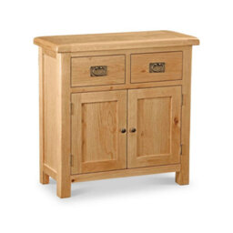 Zelah Oak Sideboard Cabinet Fully Assembled - By Roseland Furniture