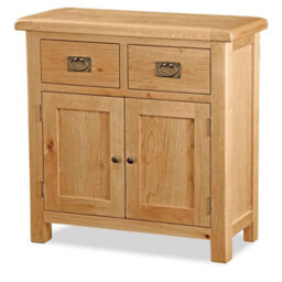Zelah Oak Sideboard Cabinet Fully Assembled - By Roseland Furniture - thumbnail 5