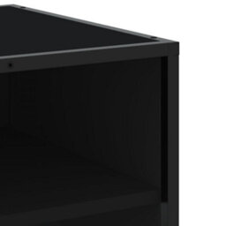 Berkfield Industrial Tv Cabinet Black 180X40X46 Cm Engineered Wood - thumbnail 7