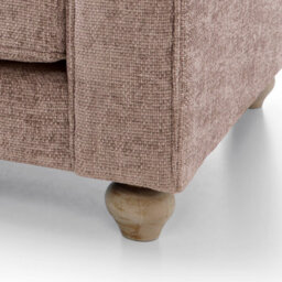 Abakus Direct Ingrid Collection Cuddle Chair In Woodrose - thumbnail 7