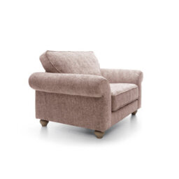 Abakus Direct Ingrid Collection Cuddle Chair In Woodrose - thumbnail 4