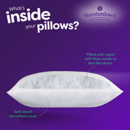 Slumberdown Feels Like Down 2 Medium Pillows - thumbnail 5