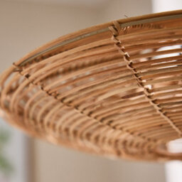 Dibor Extra Wide Natural Home Décor Ceilling Light Shade H14 X D55Cm - thumbnail 6