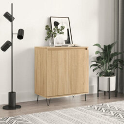 Berkfield Durable Sideboard Sonoma Oak 60X35X70 Cm Engineered Wood - thumbnail 2