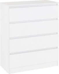 Seconique Malvern 4 Drawer Chest White Recessed Handles - thumbnail 5