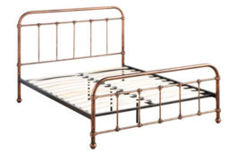 Burford Copper Vintage Victorian Style Metal Bed Frame - King 5Ft - thumbnail 2