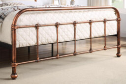 Burford Copper Vintage Victorian Style Metal Bed Frame - King 5Ft - thumbnail 5