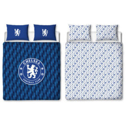 Chelsea Football Club Geometric Double Duvet Cover - thumbnail 1