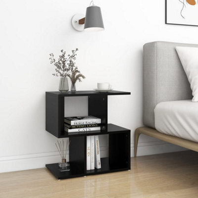 Berkfield Bedside Cabinet Black 50X30X51.5 Cm Engineered Wood - image 1