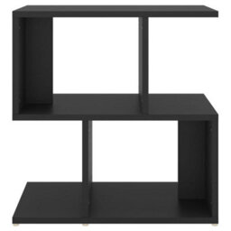Berkfield Bedside Cabinet Black 50X30X51.5 Cm Engineered Wood - thumbnail 5