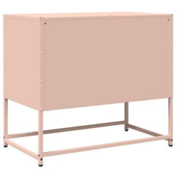 Berkfield Elegant Tv Cabinet Pink 68X39X60.5 Cm Cold-Rolled Steel - thumbnail 8