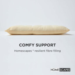 Homescapes Cream Seat Pads 100% Cotton Chair Cushions 40X40 Cm, Set Of 4 Plain Chair Pads For Dining, Kitchen Or Garden Outdoor - thumbnail 4