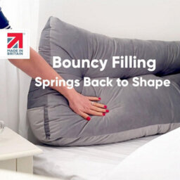 Lancashire Textiles Front Sleeper Pillow Hollowfibre Filling And 100% Cotton Casing Soft/medium Support - Pillow Pair - thumbnail 3