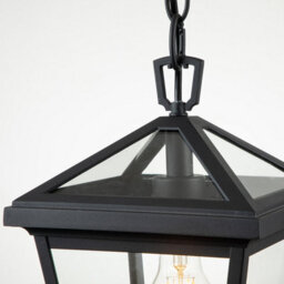 Luminosa Lighting Luminosa Hinkley Alford Place Outdoor Pendant Ceiling Light Museum Black, Ip44 - thumbnail 2