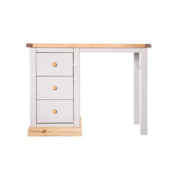 Cabinet Bits Bomporto 3 Drawer Desk - Dressing Table Wood Knob - thumbnail 1
